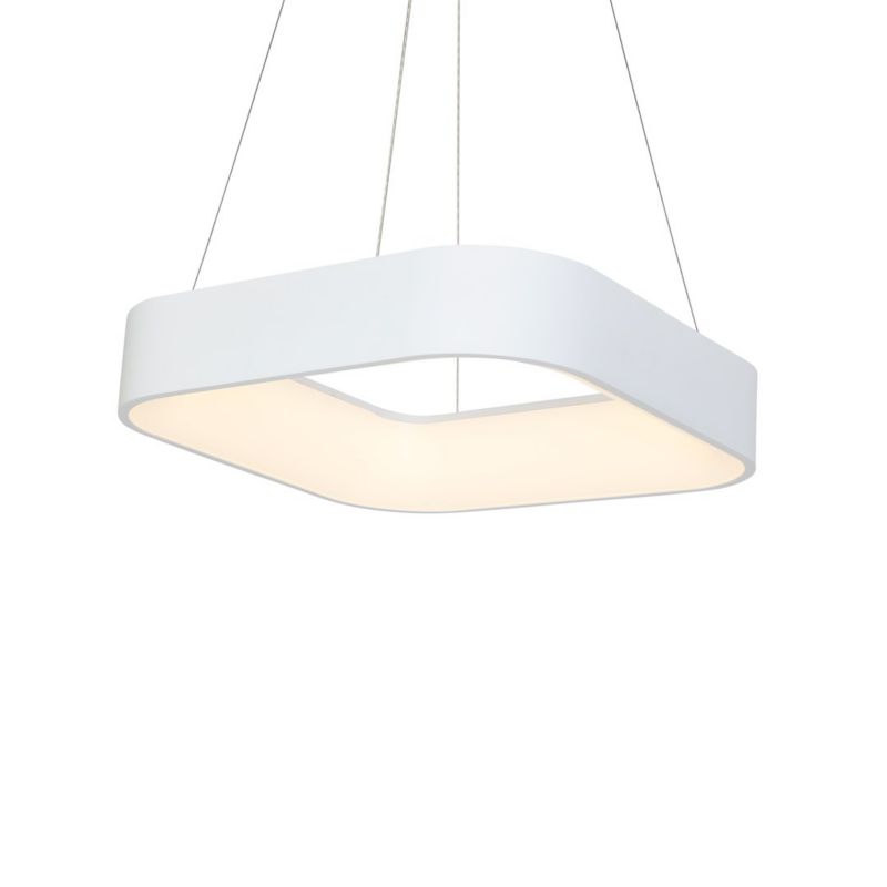 Lampa wisząca nowoczesna biała kwadratowa LED 40W ASTRO Milagro 1 szt.