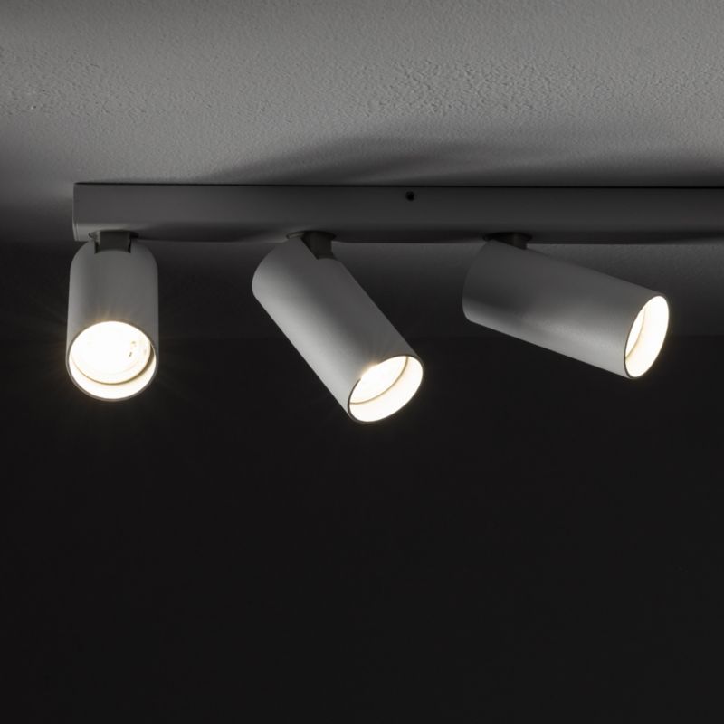 Lampa wisząca nowoczesna biała reflektorki na listwie 5xGU10 10W FOURTY Nowodvorski 1 szt.