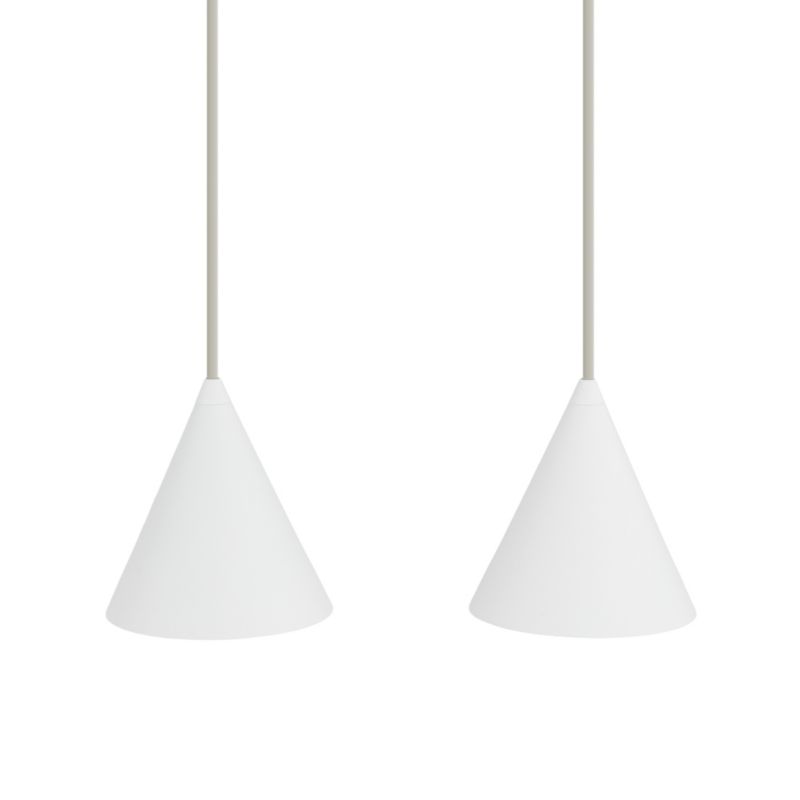 Lampa wisząca nowoczesna biała reflektorki na listwie 5xGU10 10W FOURTY Nowodvorski 1 szt.
