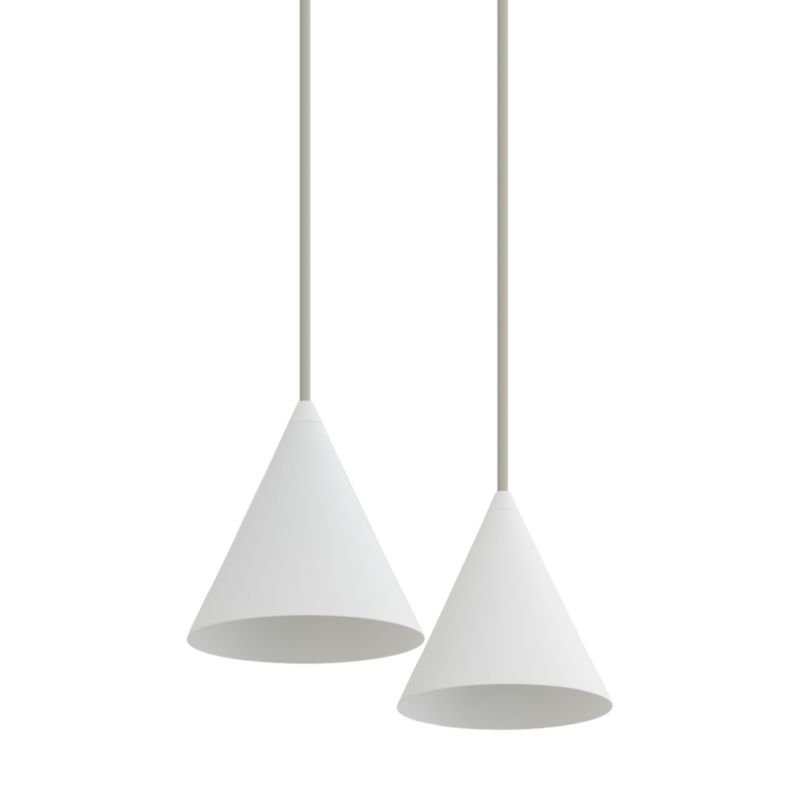 Lampa wisząca nowoczesna biała reflektorki na listwie 5xGU10 10W FOURTY Nowodvorski 1 szt.