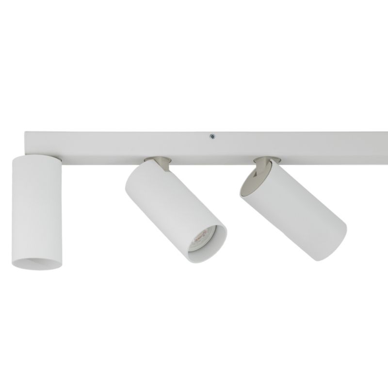 Lampa wisząca nowoczesna biała reflektorki na listwie 5xGU10 10W FOURTY Nowodvorski 1 szt.