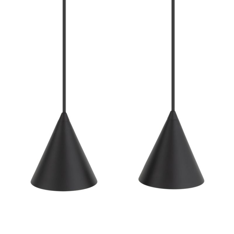 Lampa wisząca nowoczesna czarna reflektorki na listwie 5xGU10 10W FOURTY Nowodvorski 1 szt.