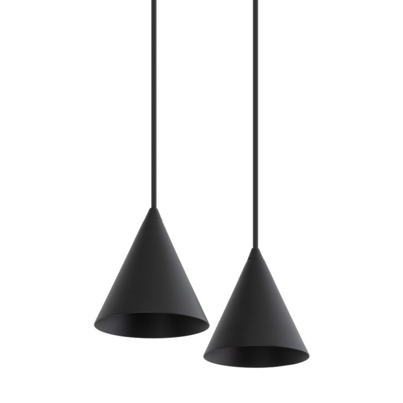 Lampa wisząca nowoczesna czarna reflektorki na listwie 5xGU10 10W FOURTY Nowodvorski 1 szt.