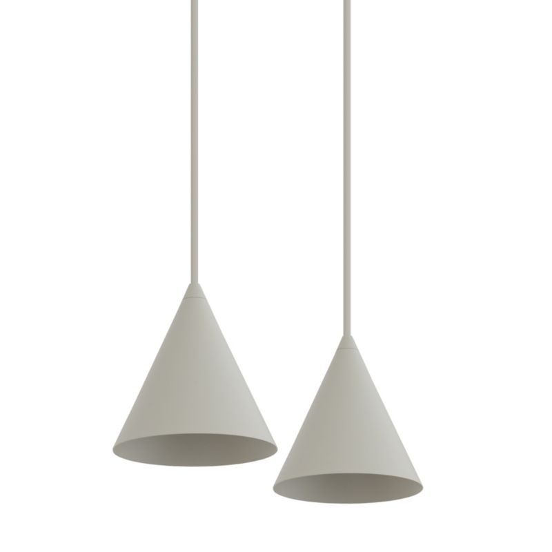 Lampa wisząca nowoczesna szara reflektorki na listwie 5xGU10 10W FOURTY Nowodvorski 1 szt.