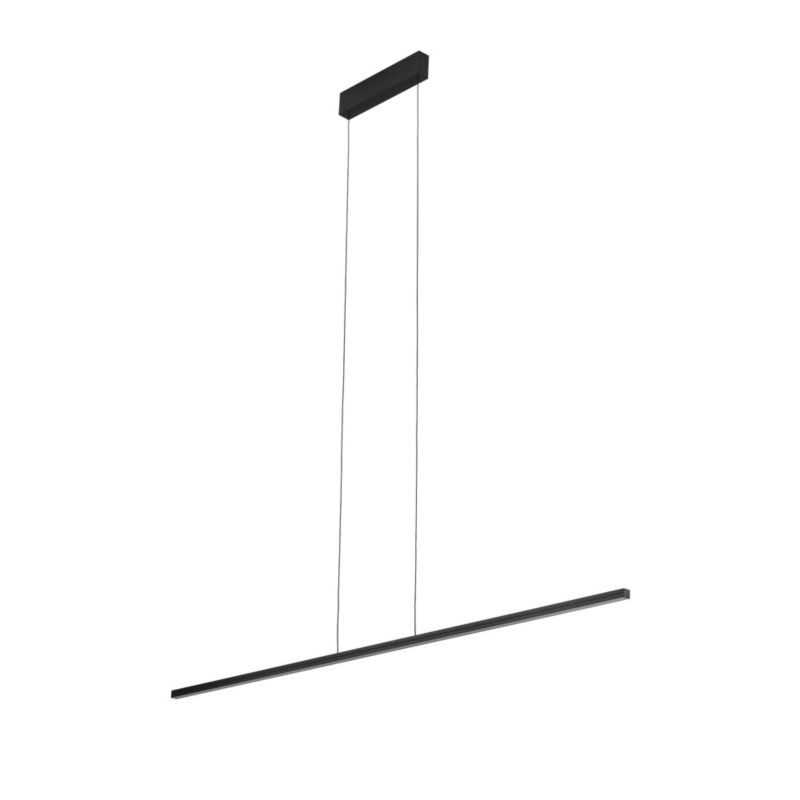 Lampa wisząca Nowodvorski Lighting Bar 3640 czarna 150 cm szerokości wbudowany LED 24W 1 szt.