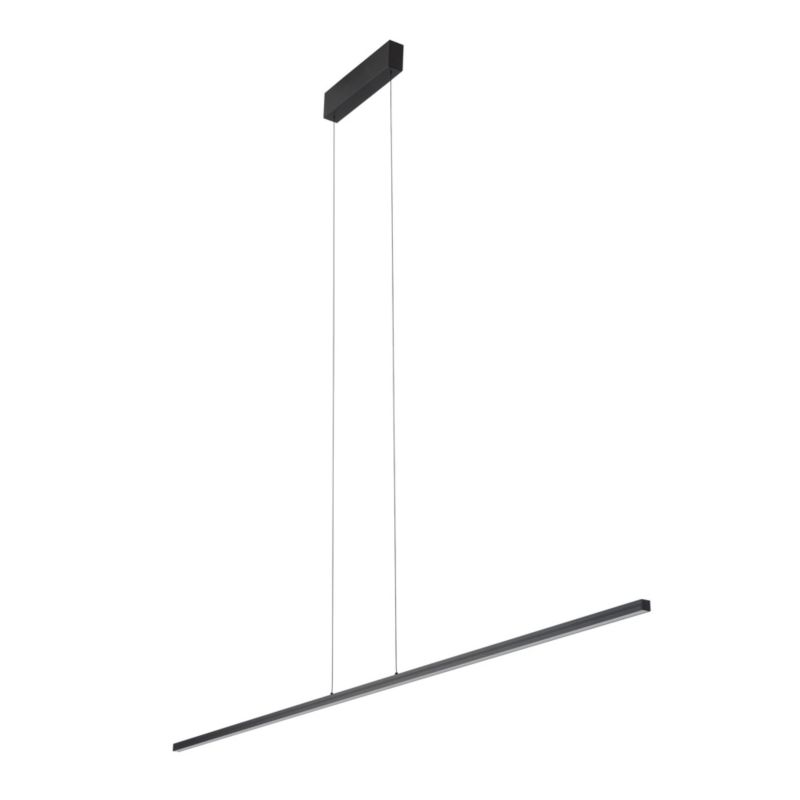 Lampa wisząca Nowodvorski Lighting Bar czarna wym: 160 x 180 x 3 cm wbudowany LED 27W 1 szt.