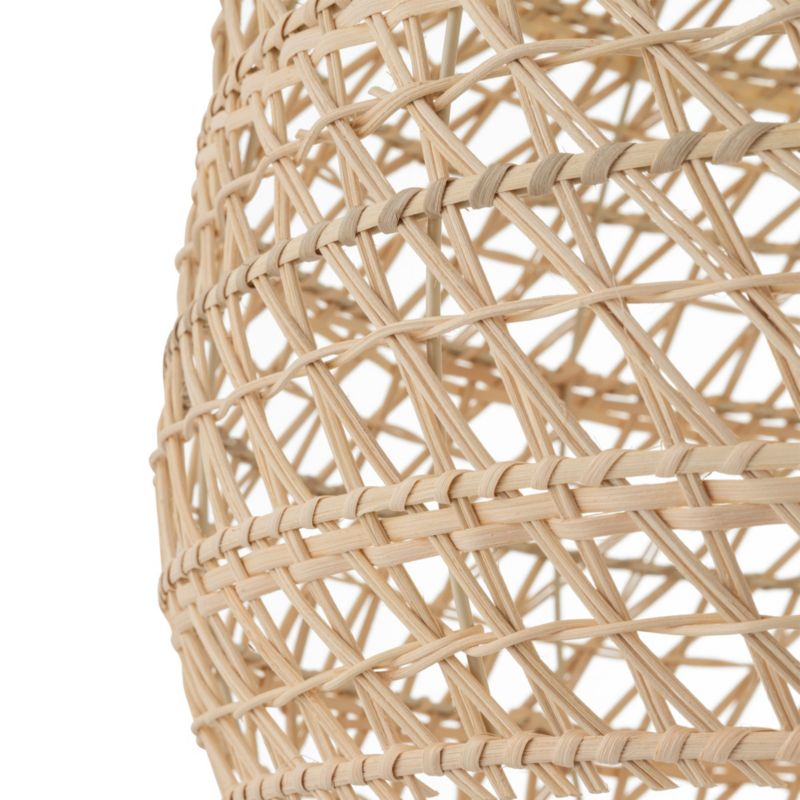 Lampa wisząca Nowodvorski Lighting Boho L 1522 naturalne drewno-biała boho 1xE27 x 25W 1 szt.