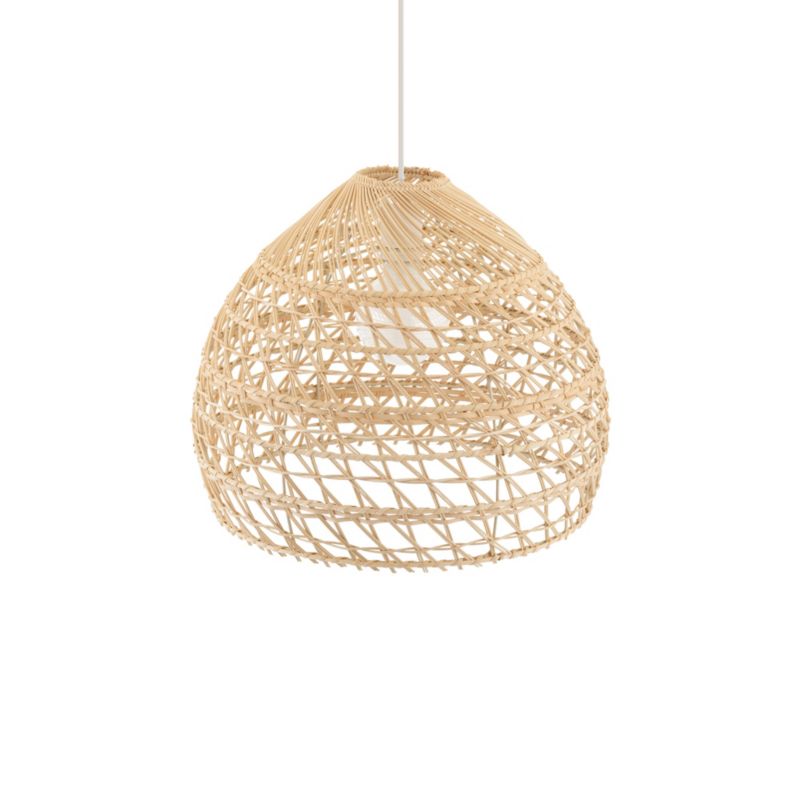 Lampa wisząca Nowodvorski Lighting Boho M 1515 naturalne drewno-biała boho 1xE27 x 25W 1 szt.