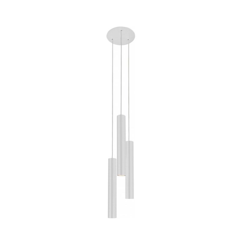 Lampa wisząca Nowodvorski Lighting Eye biała szerokość 20 cm 3xGU10 x 10W 1 szt.