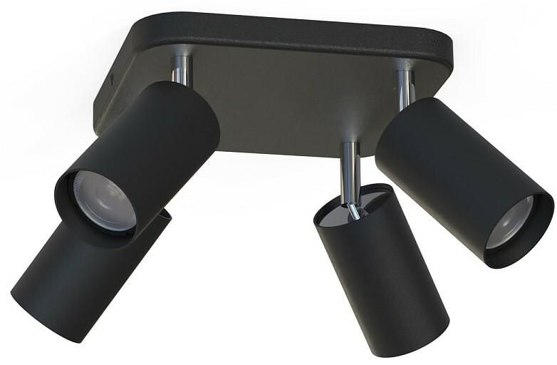 Lampa wisząca  Nowodvorski Lighting EYE czarna 4xGU10x10W IP20 wym:20x20x8cm - 1 szt.