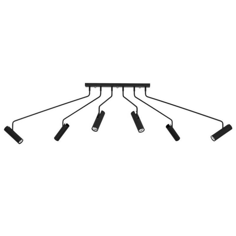 Lampa wisząca  Nowodvorski Lighting EYE czarna 6xGU10x35W IP20 wym:60x95x192cm - 1 szt.