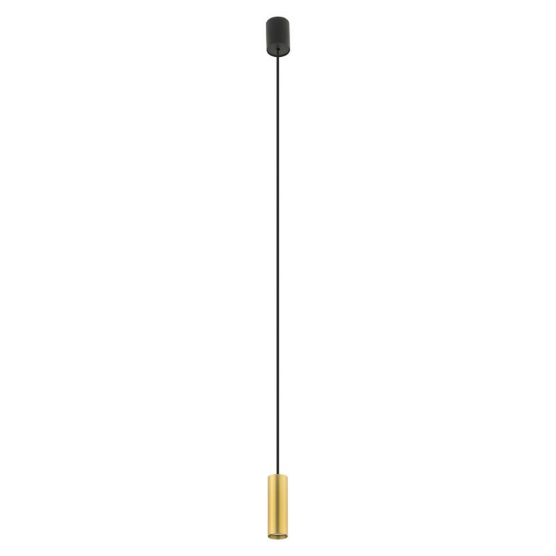 Lampa wisząca Nowodvorski Lighting Fourty 7662 mosiądz-złota tuba 1xGU10 x 10W 1 szt.