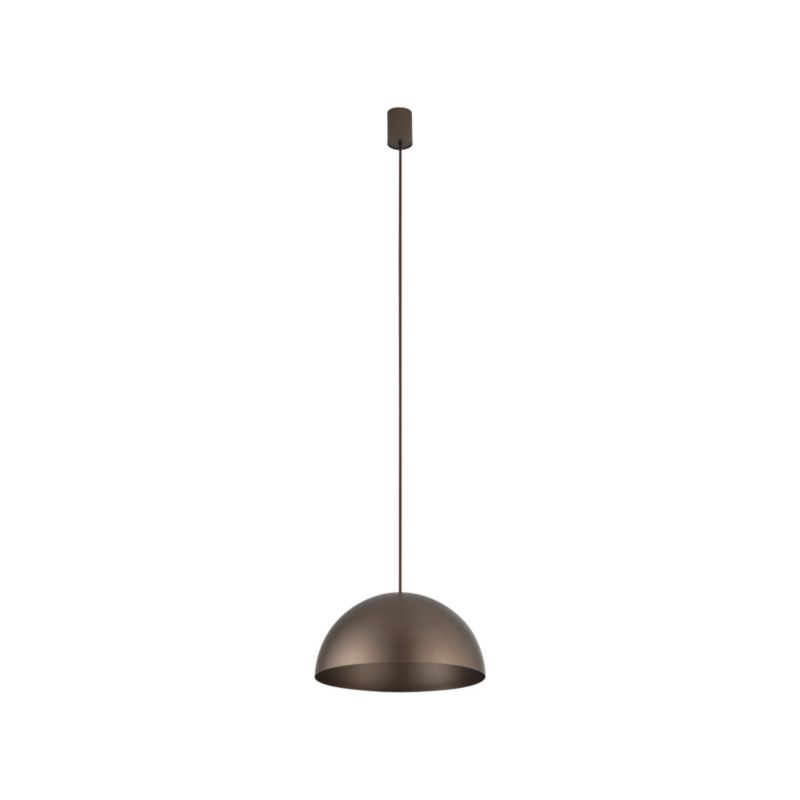 Lampa wisząca Nowodvorski Lighting Hemisphere 6184 czekalodowy satynowany nowoczesna 1xGX53 x 12W 1 szt.