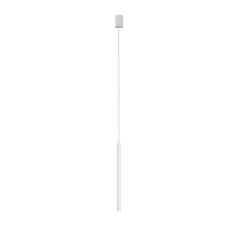 Lampa wisząca Nowodvorski Lighting Laser biała wym: 130 x 2 x 2 cm 1xG9 x 10W 1 szt.