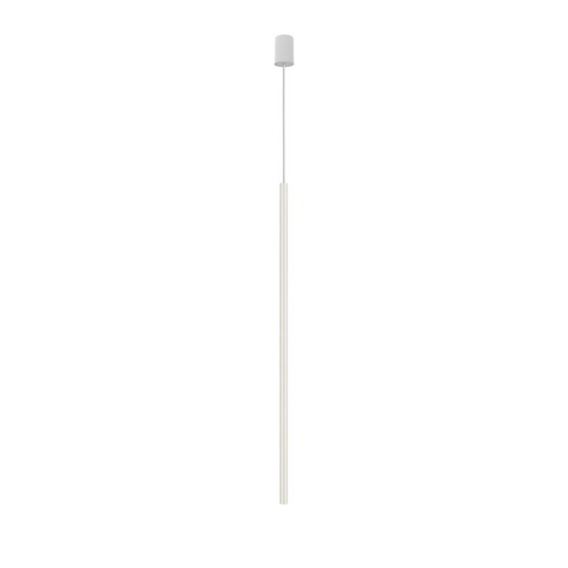 Lampa wisząca Nowodvorski Lighting Laser biała wym: 205 x 5,5 x 5,5 cm 1xG9 x 10W metal 1 szt.