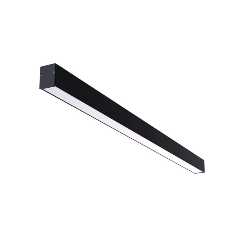 Lampa wisząca Nowodvorski Lighting Office  biało-czarna wym: 7 x 6 x 121 cm wbudowany LED 31W 3000K 3490lm 1 szt.