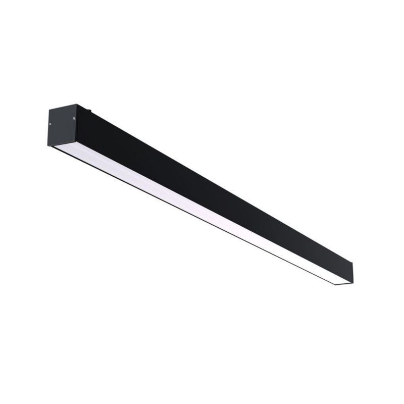 Lampa wisząca Nowodvorski Lighting Office  biało-czarna wym: 7 x 6 x 151 cm wbudowany LED 40W 4000K 4710lm 1 szt.
