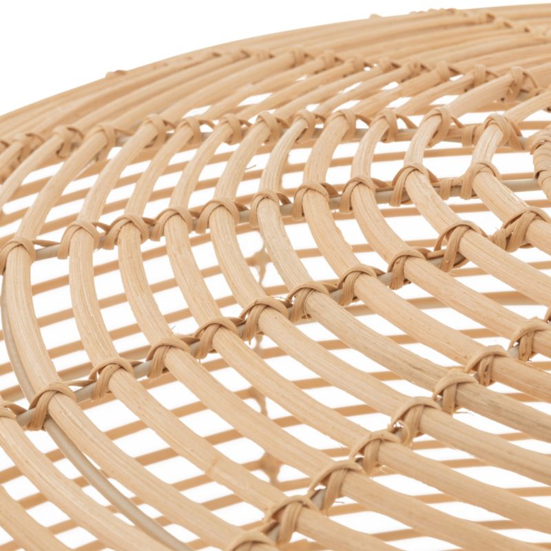 Lampa wisząca Nowodvorski Lighting Rattan L naturalne drewno-biała wym: 160 x 79 x 79 cm 1xE27 x 25W 1 szt.