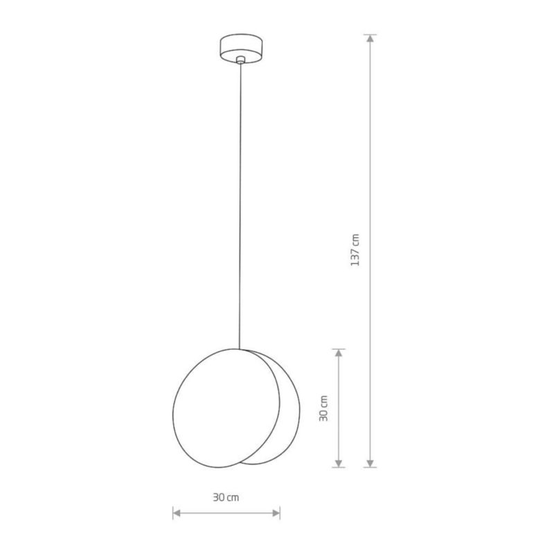 Lampa wisząca Nowodvorski Lighting Wheel czarno-złota nad stół 1xE27 x 40W 1 szt.