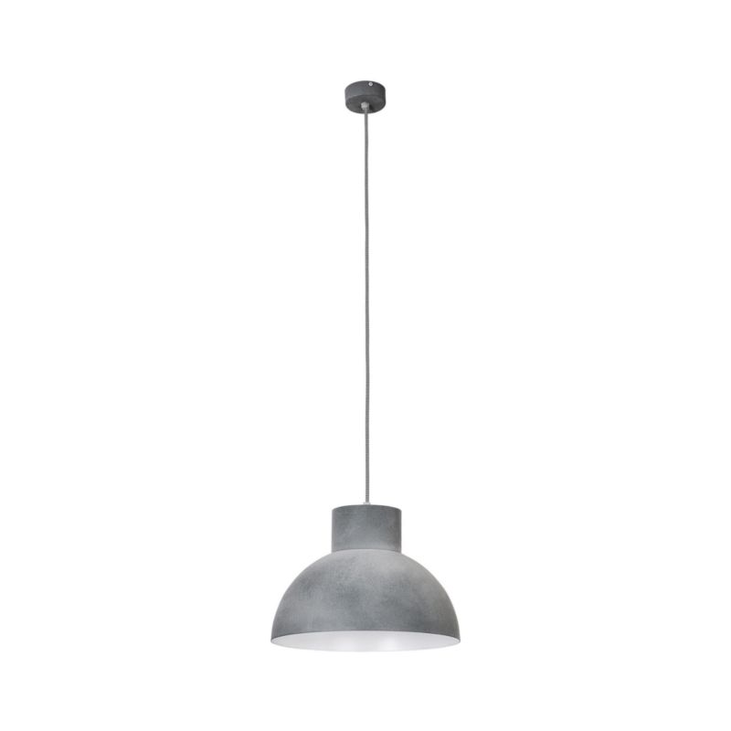 Lampa wisząca Nowodvorski Lighting Works szara szerokość 33 cm 1xE27 x 60W 1 szt.