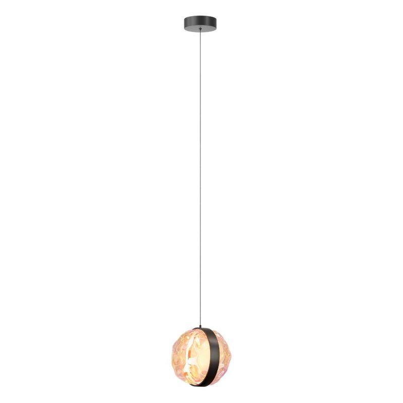 Lampa wisząca ozdobna kula Maytoni MISTERIO czarna LED 6W  2700K 650lm IP20 - 1 szt.