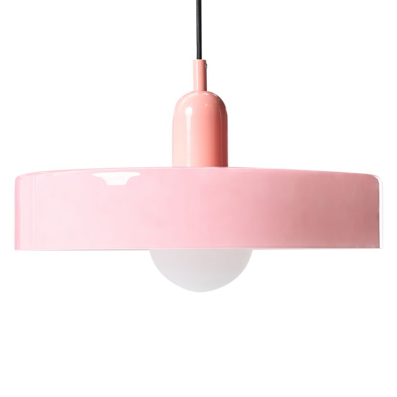 Lampa wisząca Paala Szkło Różowy 1 szt.