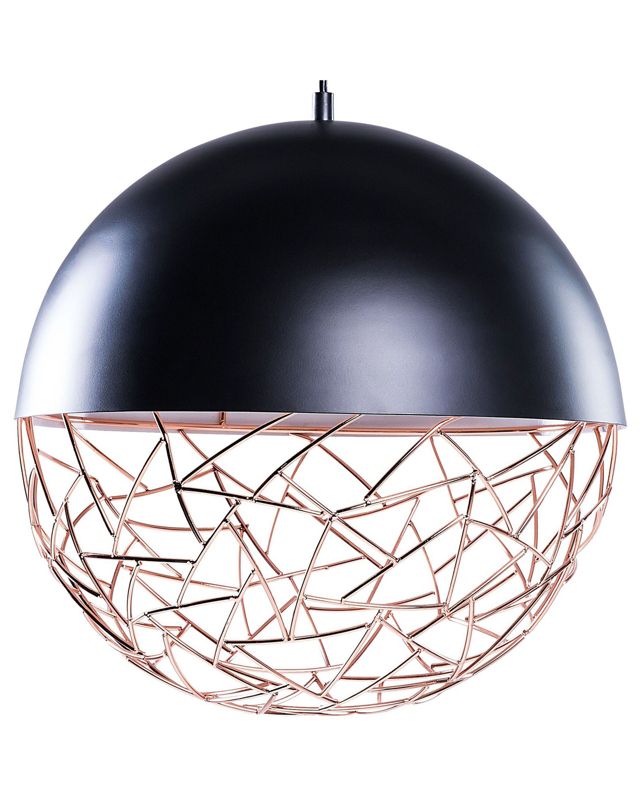 Lampa wisząca Padma Metal Czarny 1 szt.