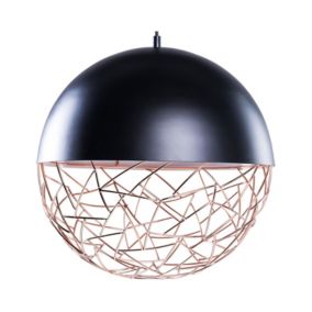 Lampa wisząca Padma Metal Czarny 1 szt.