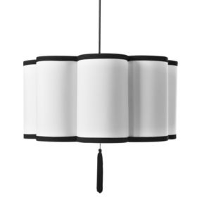 Lampa wisząca Palamar Materiał syntetyczny Biały 1 szt.