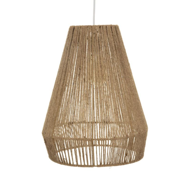 Lampa wisząca Palm Natural Atmosphera beżowa 34 cm 1 szt.