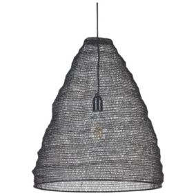 Lampa wisząca Parbati Metal Czarny 1 szt.