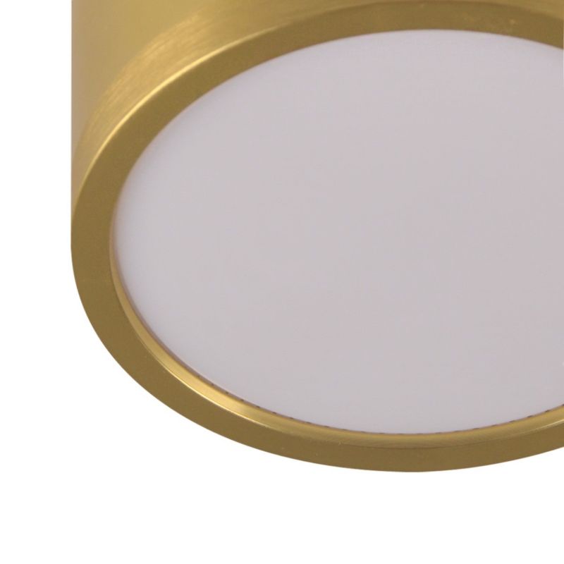 Lampa wisząca Polux Mirella złoto-czarna wym: 100 x 67,5 x 8,3 cm 4xGX53 x 10W 1 szt.