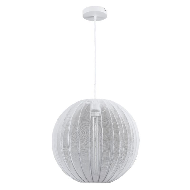 Lampa wisząca Polux Sensai biała wym: 120 x 40 x 40 cm 1xE27 x  1 szt.