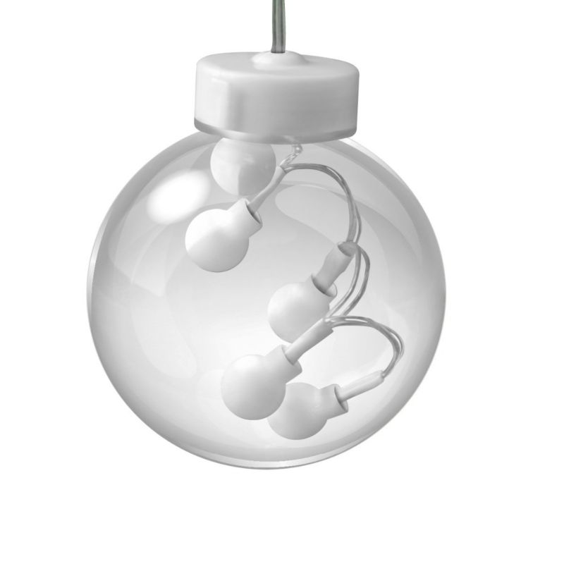 Lampa wisząca Polux Wish Balls przezroczysty wym: 86 x 300 cm xwbudowany LED x 3W 1 szt.