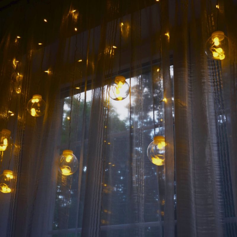 Lampa wisząca Polux Wish Balls przezroczysty wym: 86 x 300 cm xwbudowany LED x 3W 1 szt.