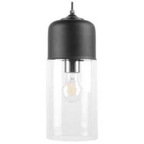 Lampa wisząca Purus Szkło Czarny 1 szt.