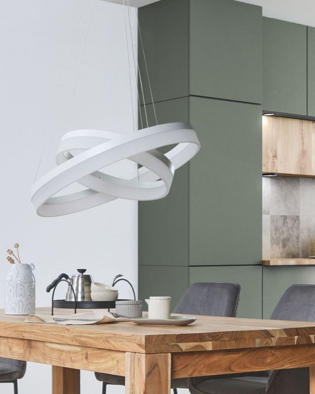 Lampa wisząca Puzi Metal Biały 1 szt.