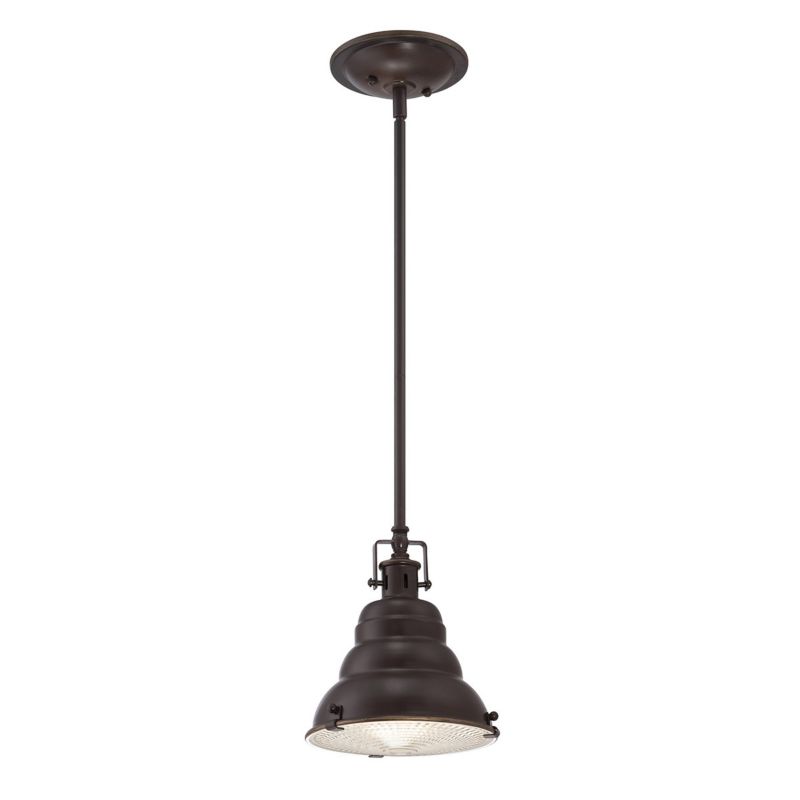 Lampa wisząca Quoizel Eastvale brąz palladiański wym: 107 x 20,3 x 20,3 cm 1xE27 x  1 szt.