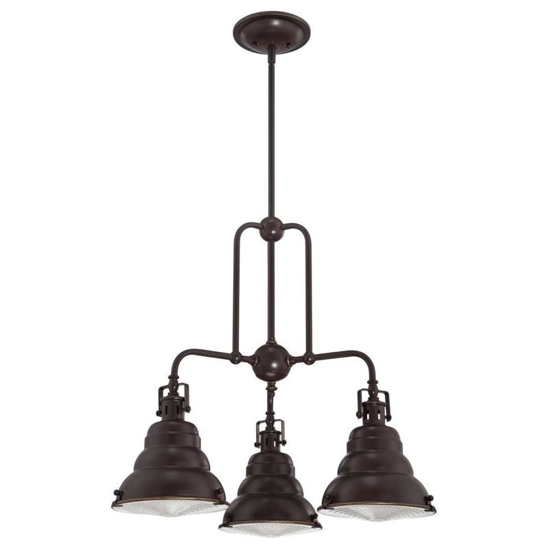 Lampa wisząca Quoizel Eastvale brąz palladiański wym: 141,7 x 61 x 61 cm 3xE27 x  1 szt.