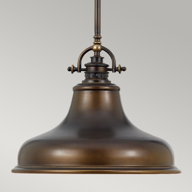 Lampa wisząca Quoizel Emery 8003 brąz palladiański industrialna 1xE27 x 1 szt.