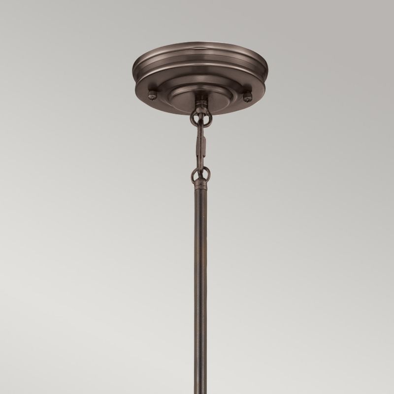 Lampa wisząca Quoizel Emery 8003 brąz palladiański industrialna 1xE27 x 1 szt.