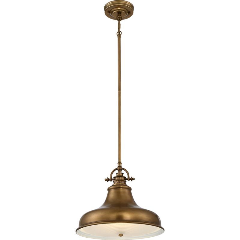 Lampa wisząca Quoizel Emery 9717 postarzany mosiądz industrialna 1xE27 x 1 szt.