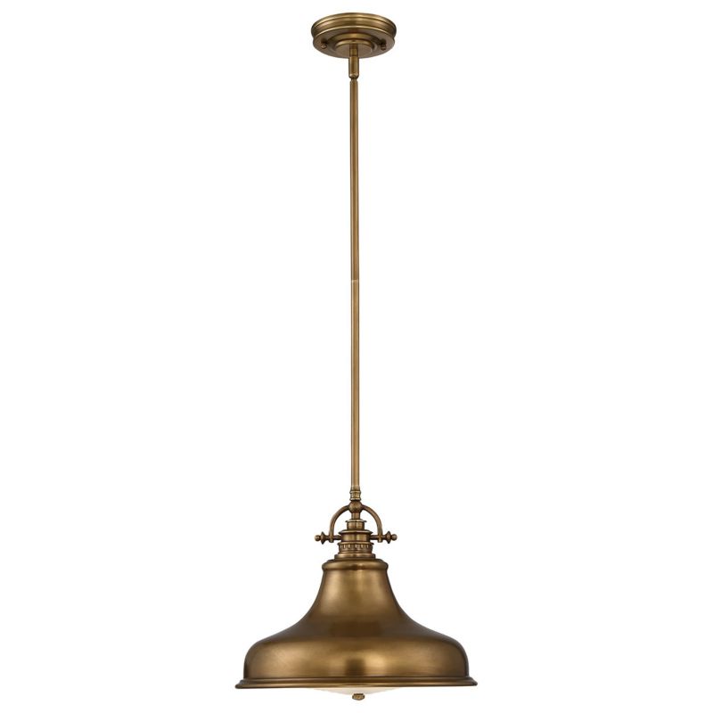 Lampa wisząca Quoizel Emery 9717 postarzany mosiądz industrialna 1xE27 x 1 szt.