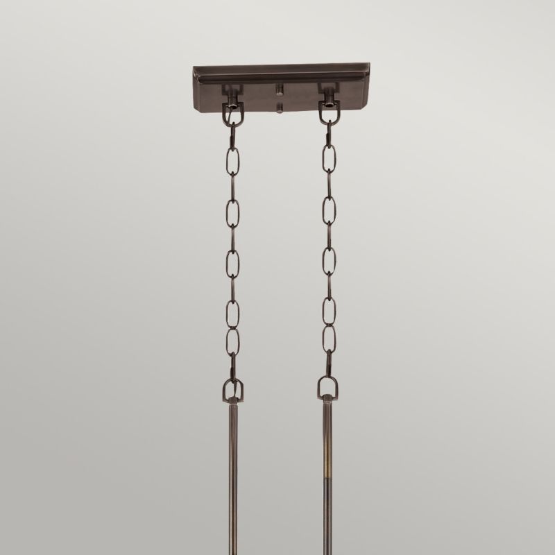 Lampa wisząca Quoizel Emery brąz palladiański wym: 56 x 133 x 133 cm 3xE27 x  1 szt.