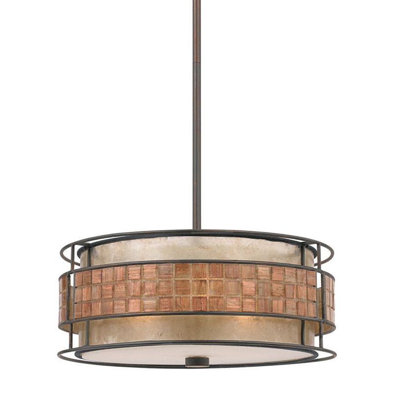 Lampa wisząca Quoizel Laguna renesansowa miedź wym: 119 x 55,9 x 55,9 cm 4xE27 x  1 szt.
