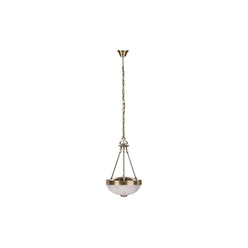 Lampa wisząca Rabalux Annabella brązowo-biała 2xE27x60W wym:110x32x32cm IP20 -1 szt.