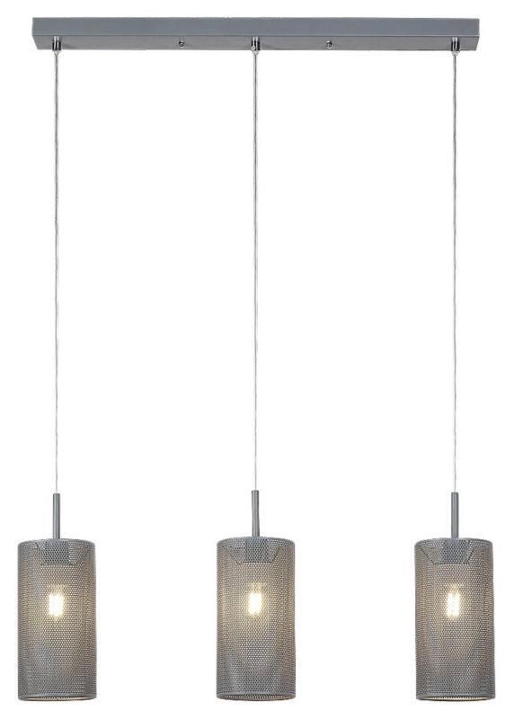 Lampa wisząca Rabalux Callia popielaty wym: 150 x 64 x 10 cm 3xE14 x  1 szt.