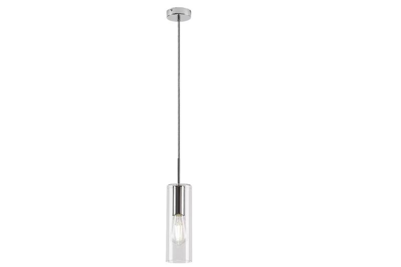 Lampa wisząca Rabalux Esta chromowana-przezroczysta 1xE27x40W wym:150x9x9cm IP20 -1 szt.