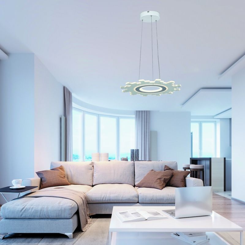 Lampa wisząca Rabalux Felicity 2106 biało-przezroczysty nowoczesna wbudowany LED 30W 1 szt.
