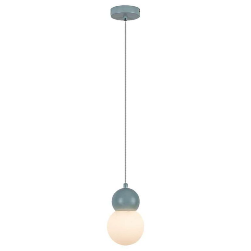 Lampa wisząca Rabalux GELLIA niebiesko-biała 1xG9x38W wym:150x12x12cm IP20 -1 szt.